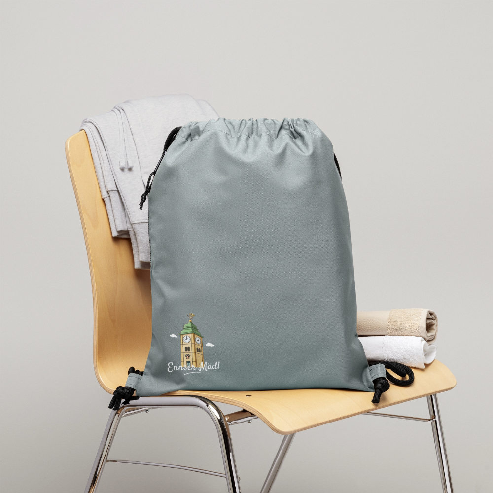 Ennser Mädl Gymsac aus recycelten Material - mineral charcoal grey