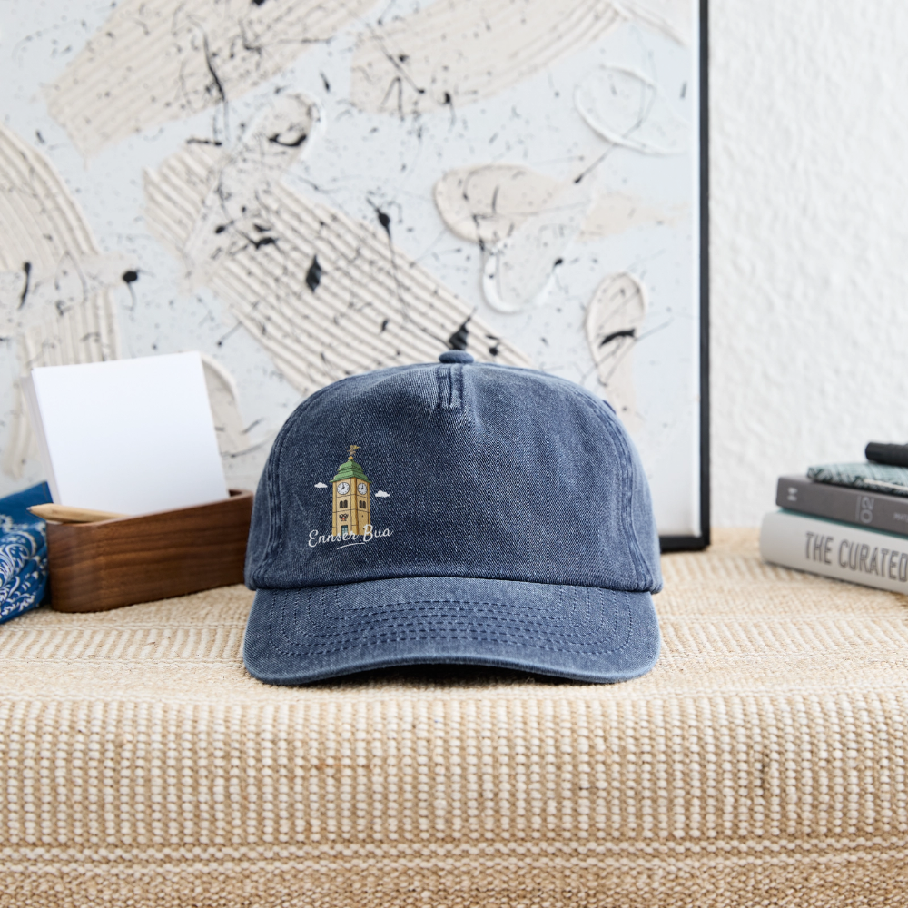 Ennser Bua Relaxed Vintage Cap blau - vintage denim