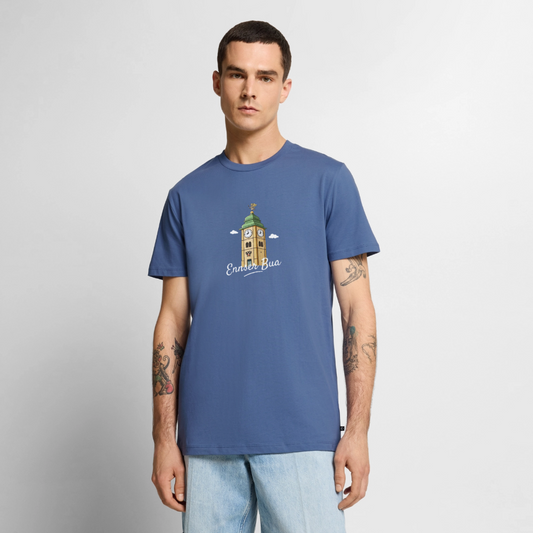 Ennser Bua Männer Premium T-Shirt blau - stone blue