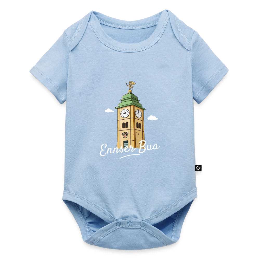Ennser Bua Baby-Body blau - light blue