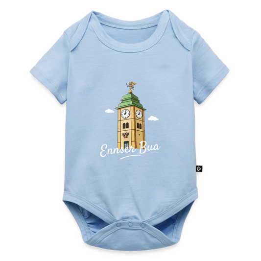 Ennser Bua Baby-Body blau - light blue