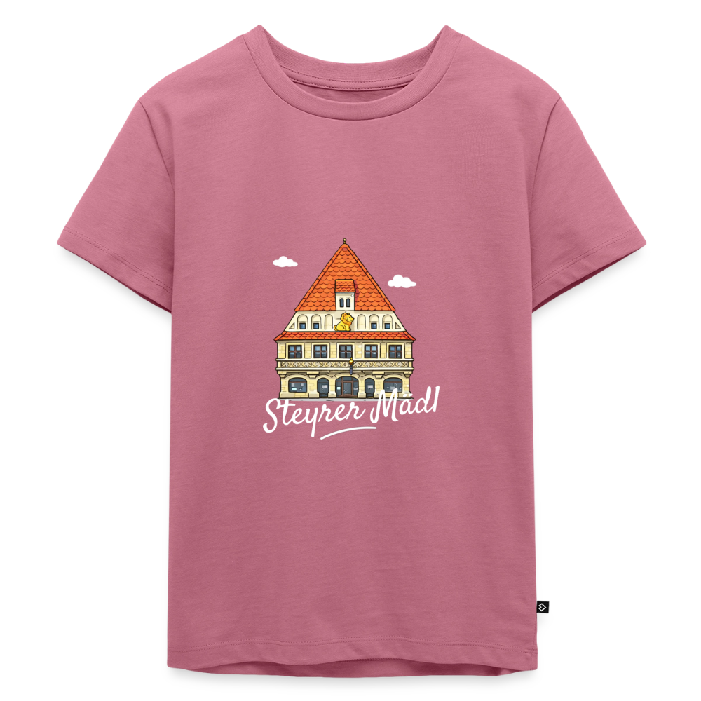 Steyrer Mädl Kinder Premium T-Shirt altrosa - Mauve