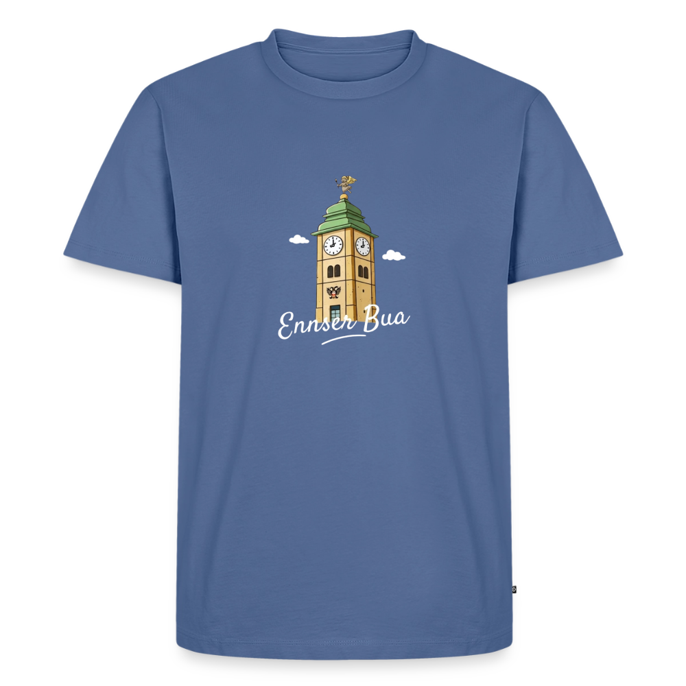 Ennser Bua Männer Premium T-Shirt blau - stone blue