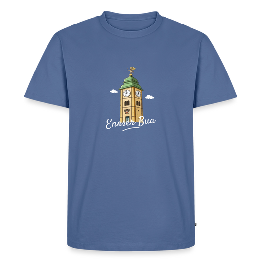 Ennser Bua Männer Premium T-Shirt blau - stone blue