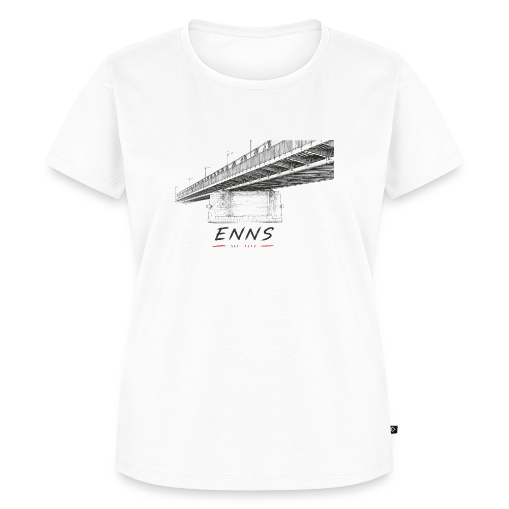 Ennsbrücke Frauen Premium T-Shirt - white