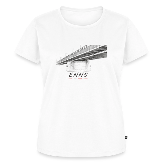 Ennsbrücke Frauen Premium T-Shirt - white