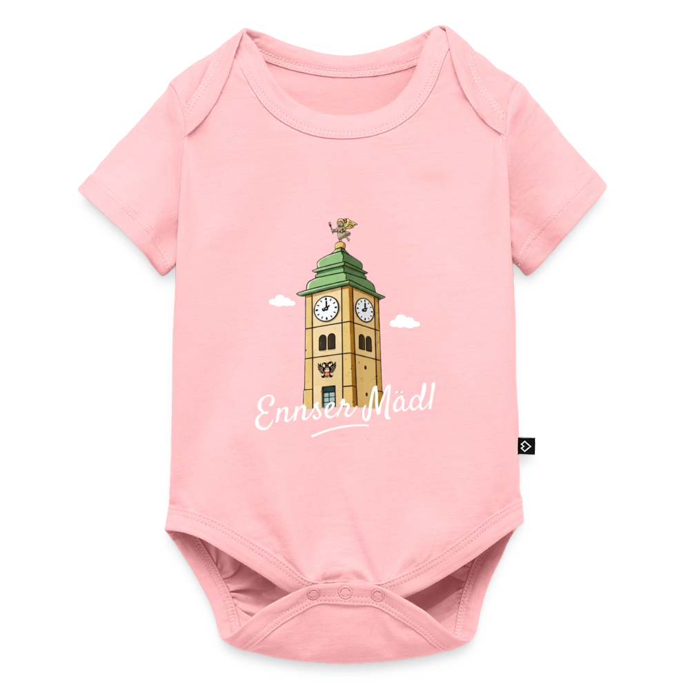 Ennser Mädl Baby-Body rosa - rose