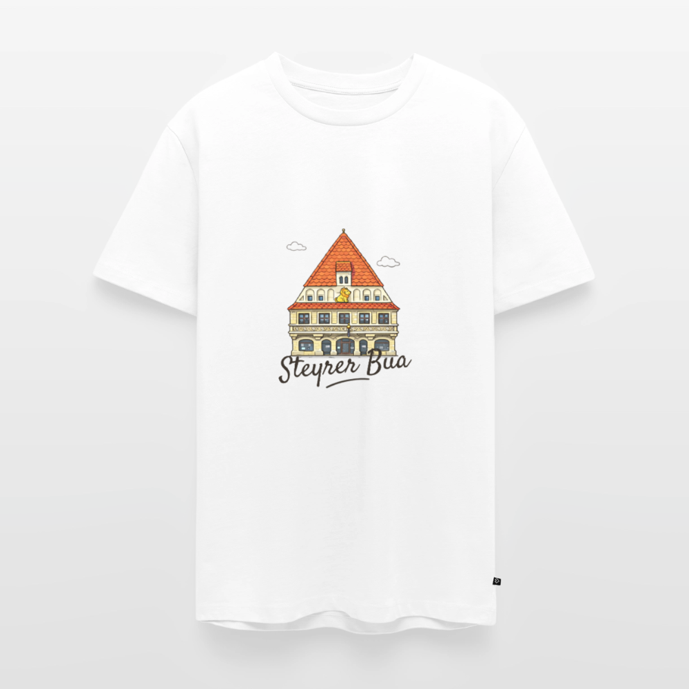 Steyrer Bua Männer Premium T-Shirt - Weiß