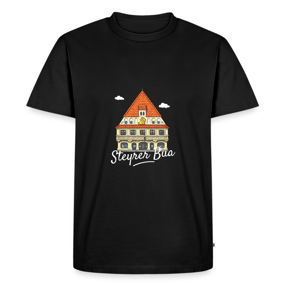 Steyrer Bua Männer Premium T-Shirt - Schwarz
