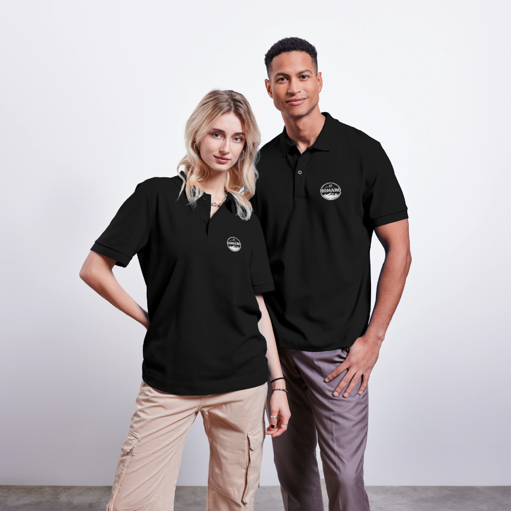 HOMARY Style Stanley/Stella Unisex Organic Polo Shirt - black