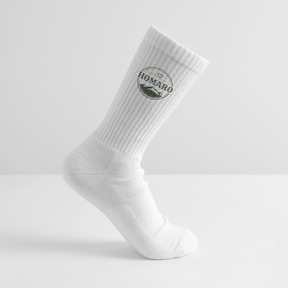 HOMARO StyleTennis Socken - white
