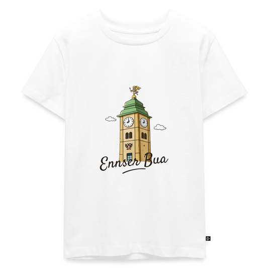 Ennser Bua Kids' Premium T-Shirt weiß - white
