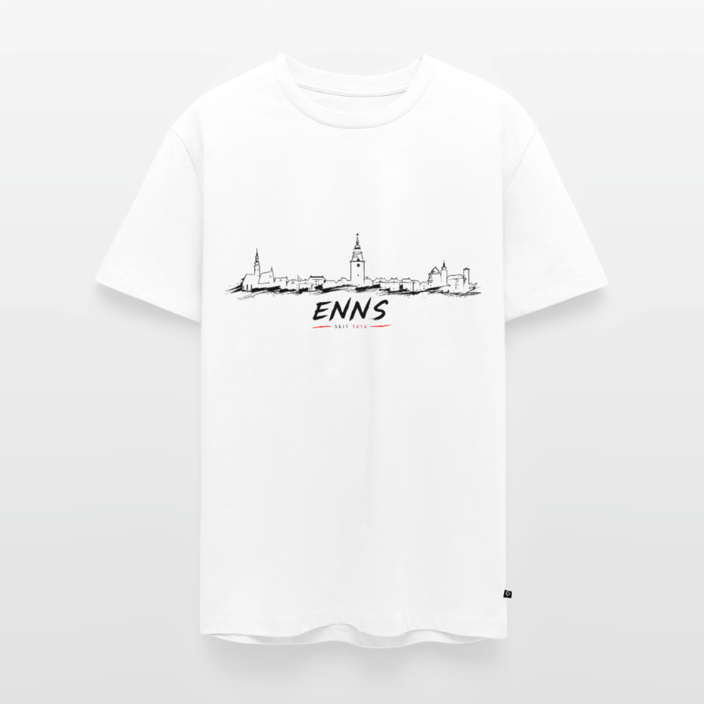 Skyline Männer Premium T-Shirt - white