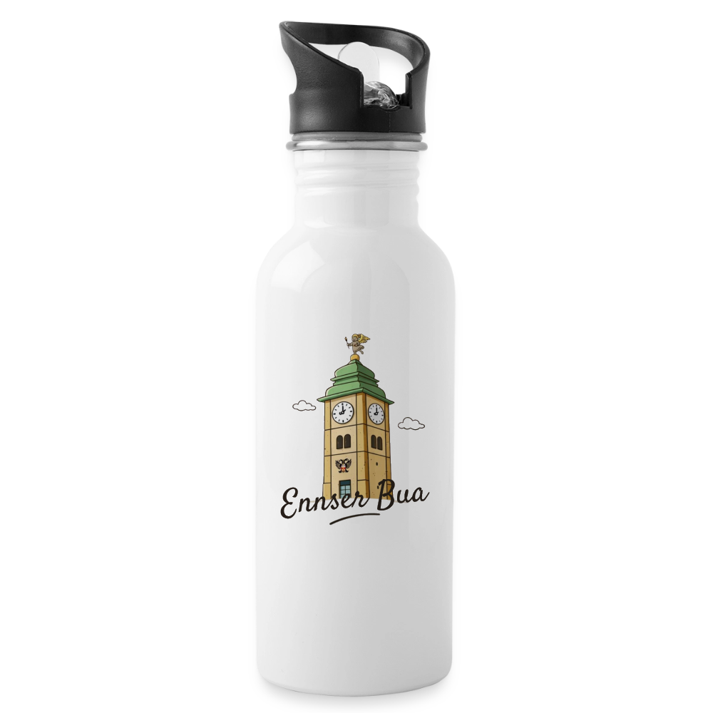 Ennser Bua Trinkflasche - white