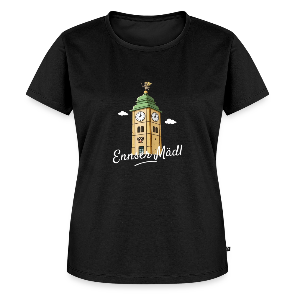 Ennser Mädl Frauen Premium T-Shirt schwarz - black