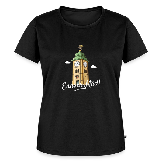 Ennser Mädl Frauen Premium T-Shirt schwarz - black