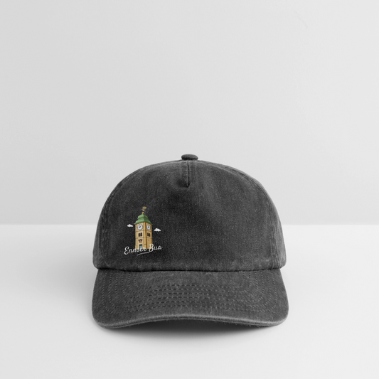 Ennser Bua Relaxed Vintage Cap schwarz - vintage black