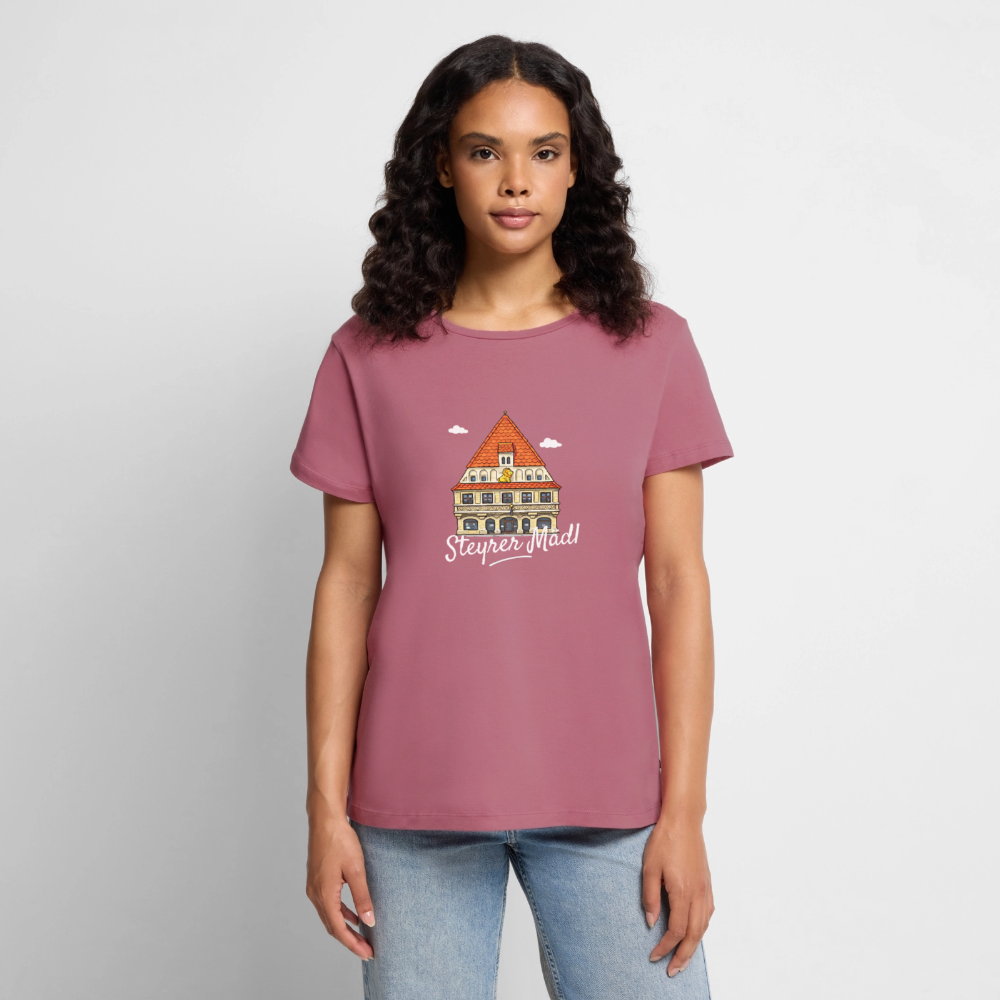 Steyrer Mädl Frauen Premium T-Shirt altrosa - Mauve