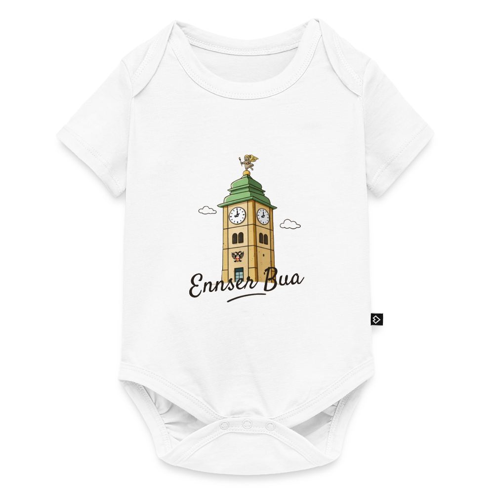 Ennser Bua Baby Body weiß - white