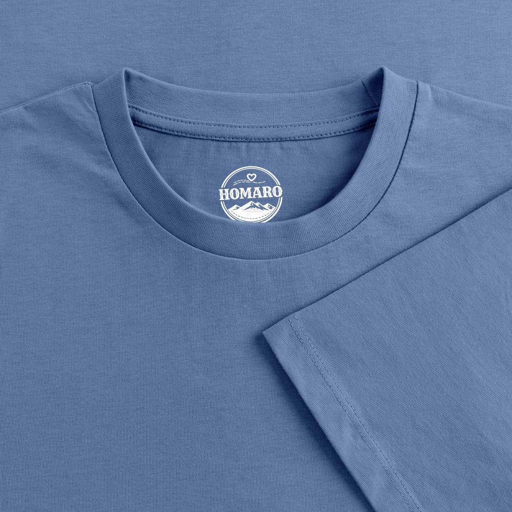 Ennser Bua Männer Premium T-Shirt blau - stone blue