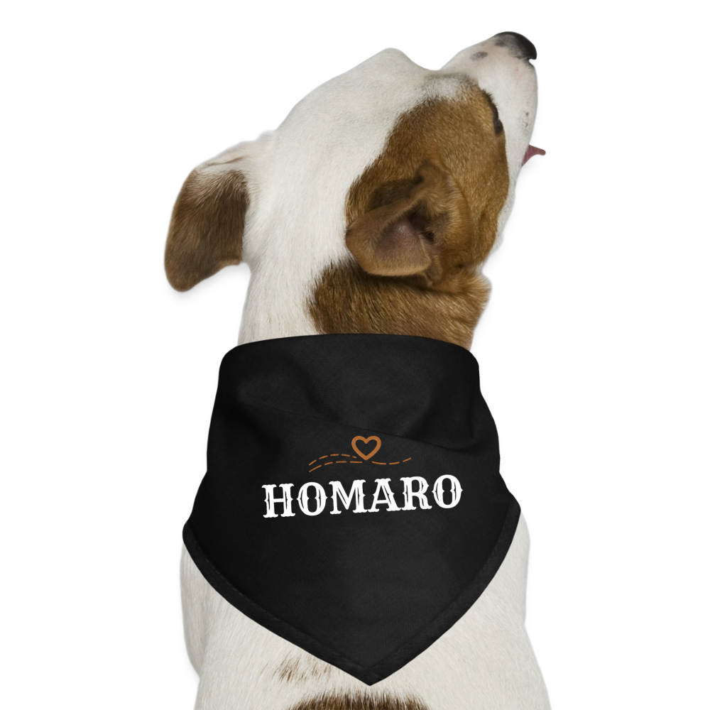 HOMARY Style Hunde Bandana - black