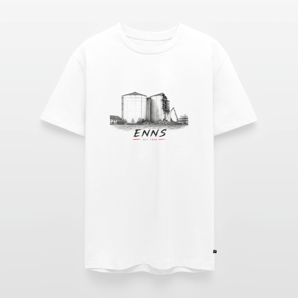 Zuckerfabrik Männer Premium T-Shirt - white