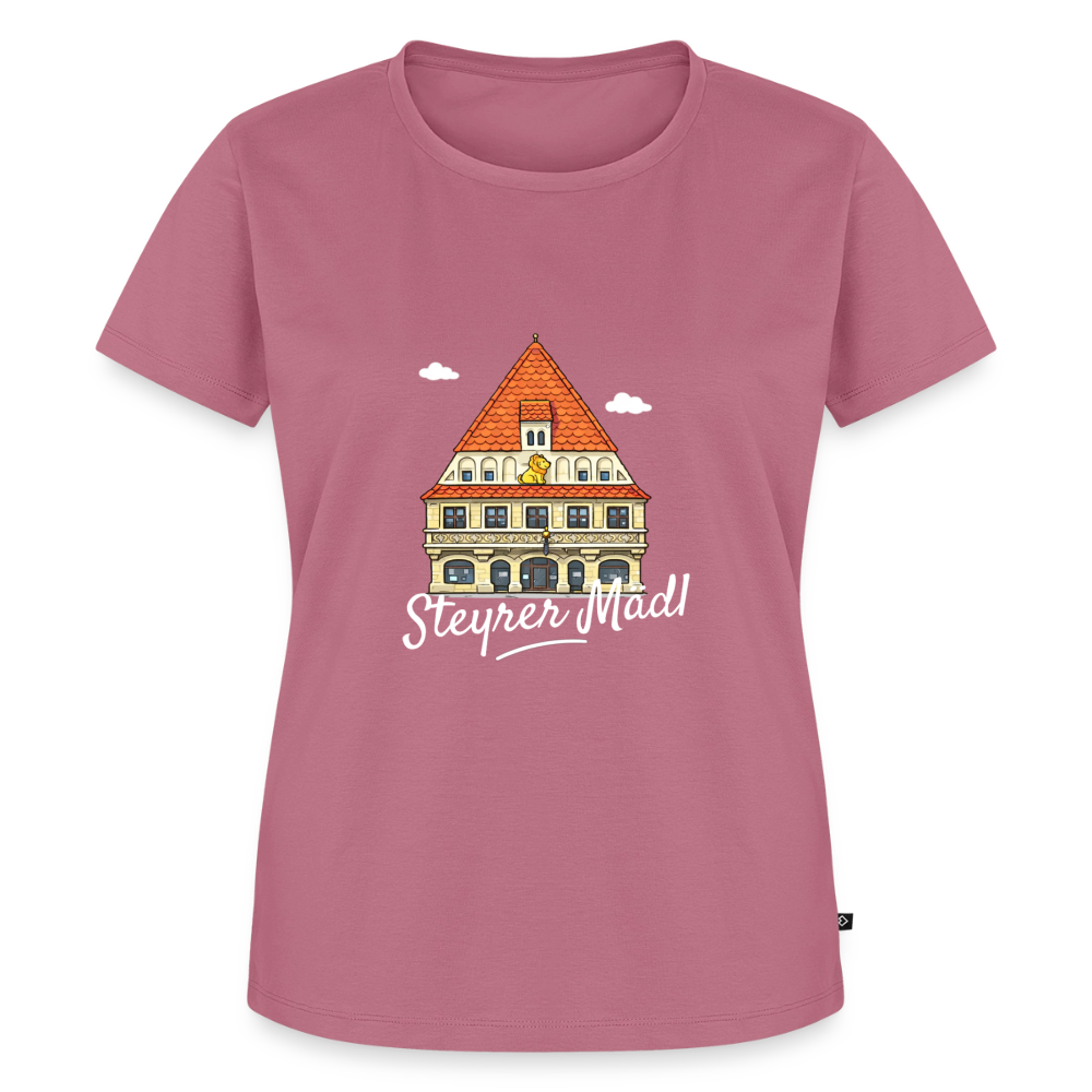 Steyrer Mädl Frauen Premium T-Shirt altrosa - Mauve